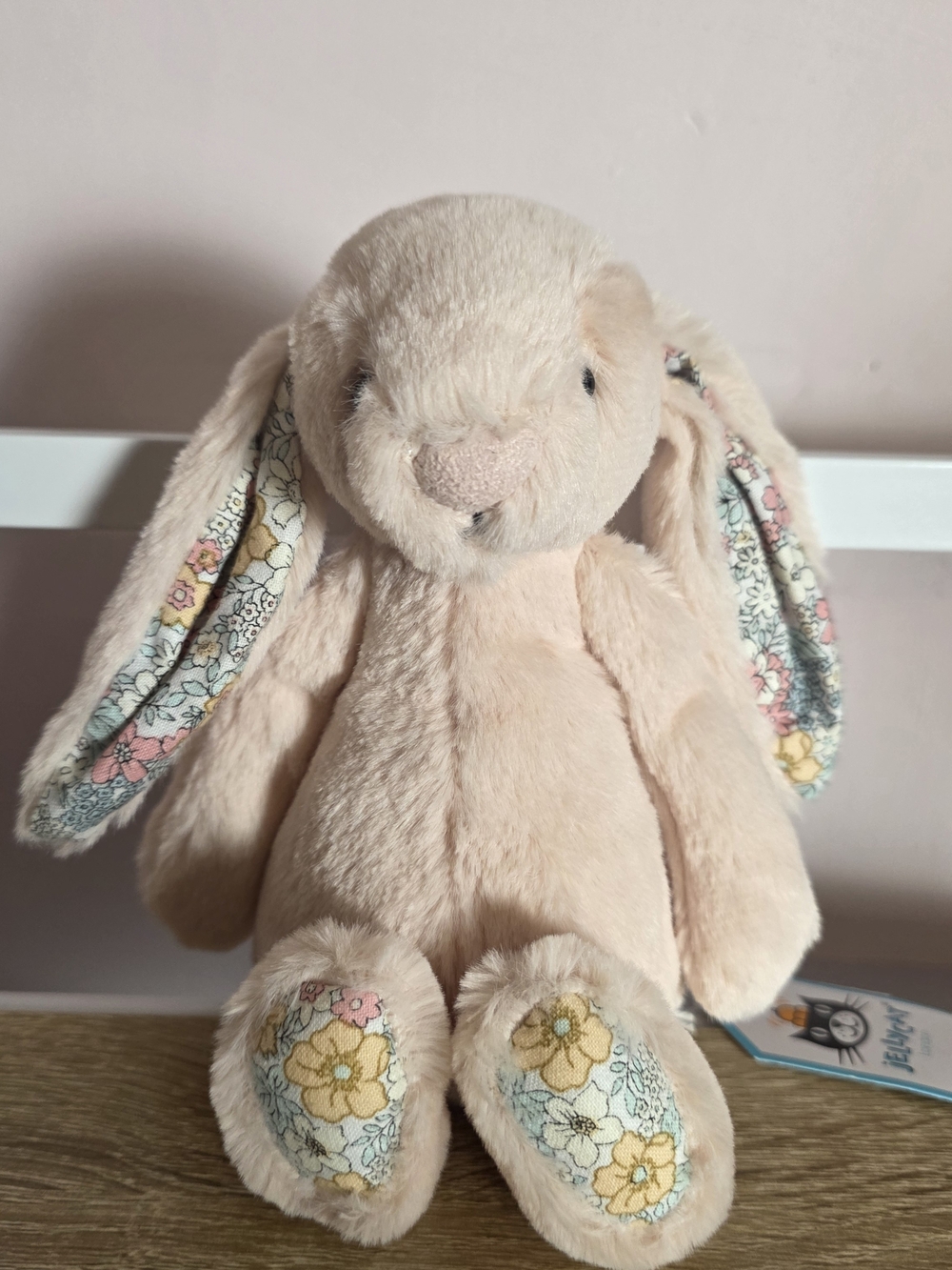 Jellycat Small Blossom Blush Bunny NWT Retired